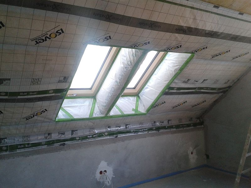 Izolacja nakrokwiowa RENOVER w pasywnym budynku mieszkalnym